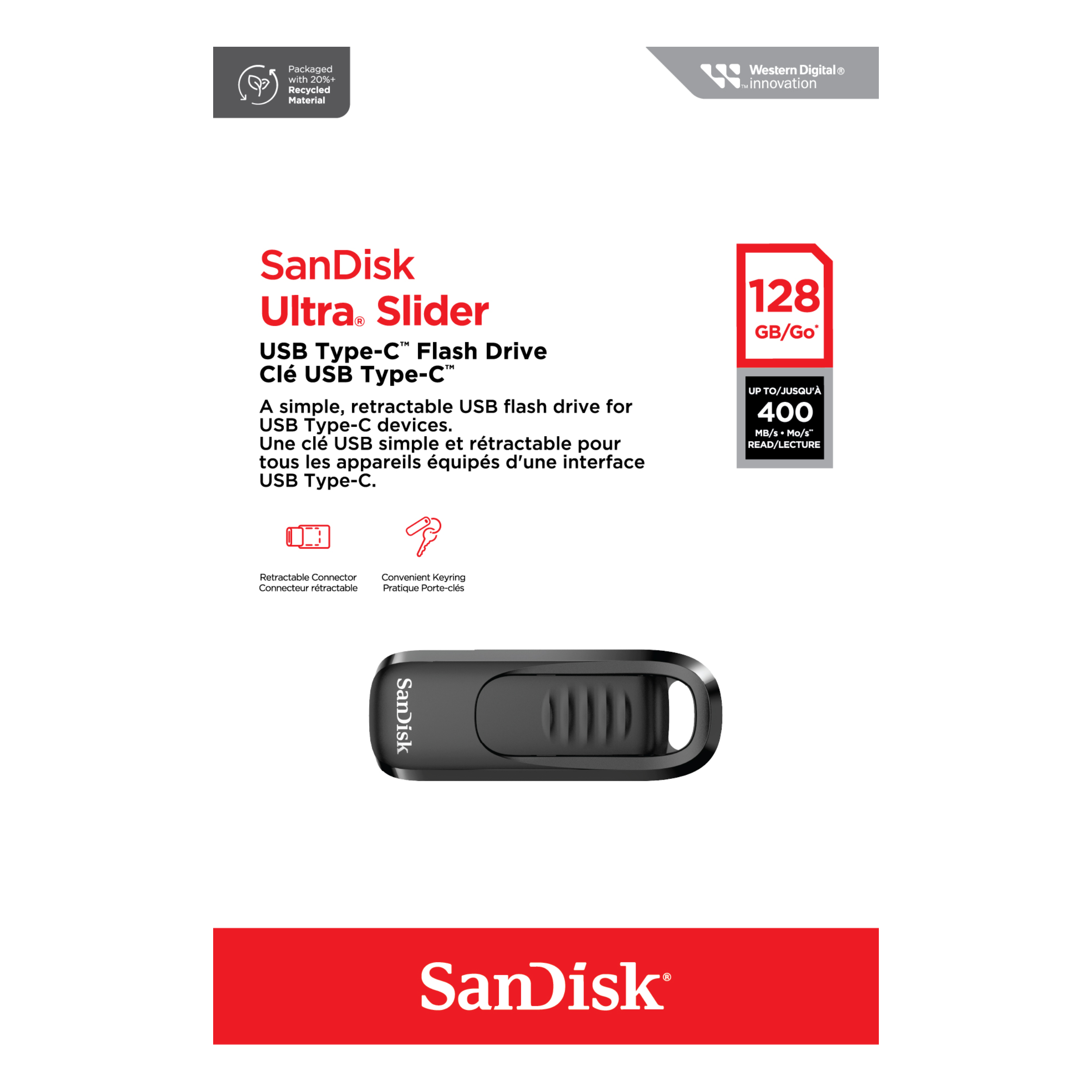 SanDisk Ultra Slider CZ480 USB Type-C Flash Drive-Data Storage-futuromic